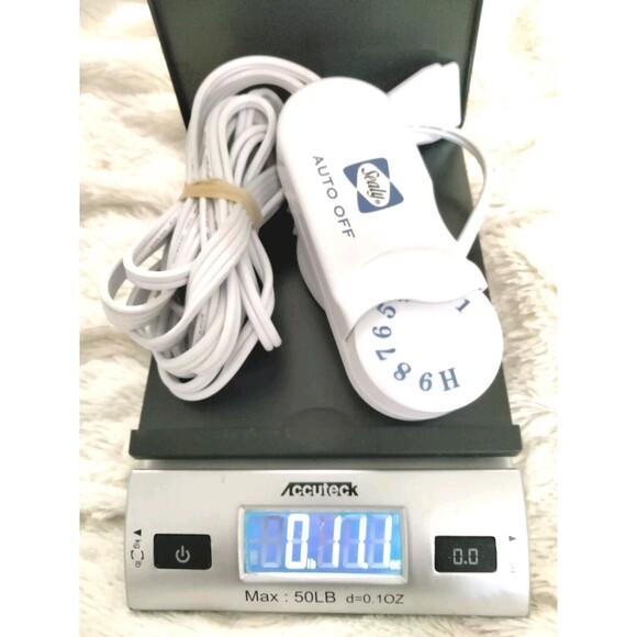 Bidderford Cannon Sealy TC13BA Electric Heated Blanket Controller Power 4-Prong - Picture 11 of 11